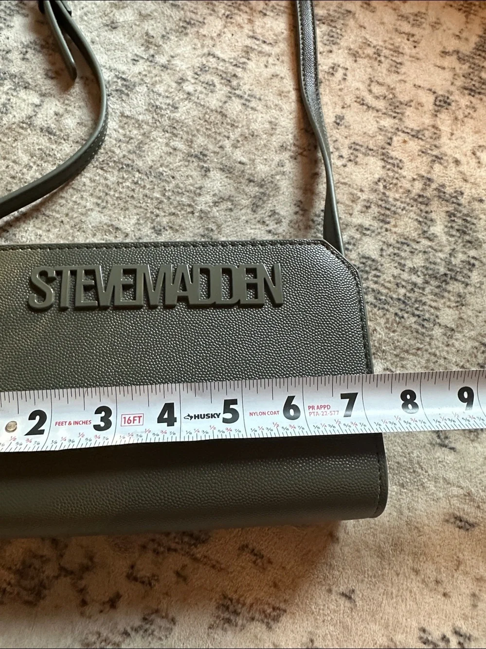 Steve Madden Green Crossbody Bag Adjustable Strap